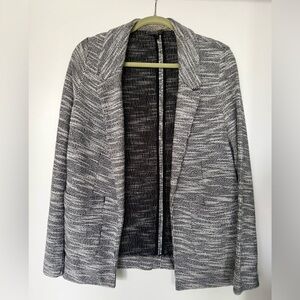 Topshop Blazer - Black and White